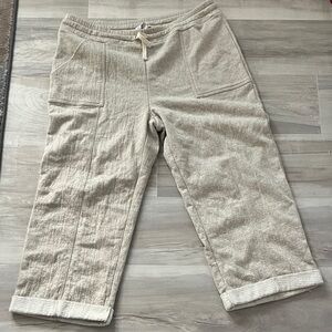 Chico's Light Tan Weekend Pants